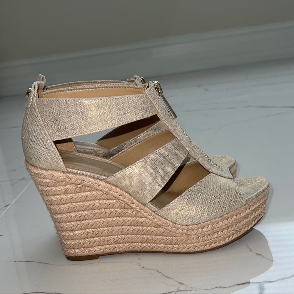 Michael kors wedges shoes